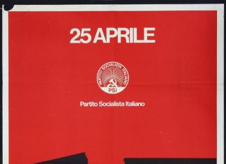 Ettore Vitale Manifesto commemorativo 25 aprile